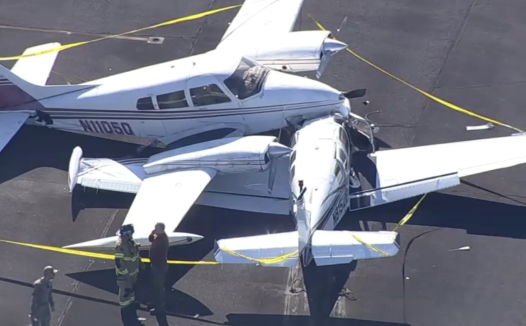 宾州Doylestown机场两架小型飞机起飞时相撞